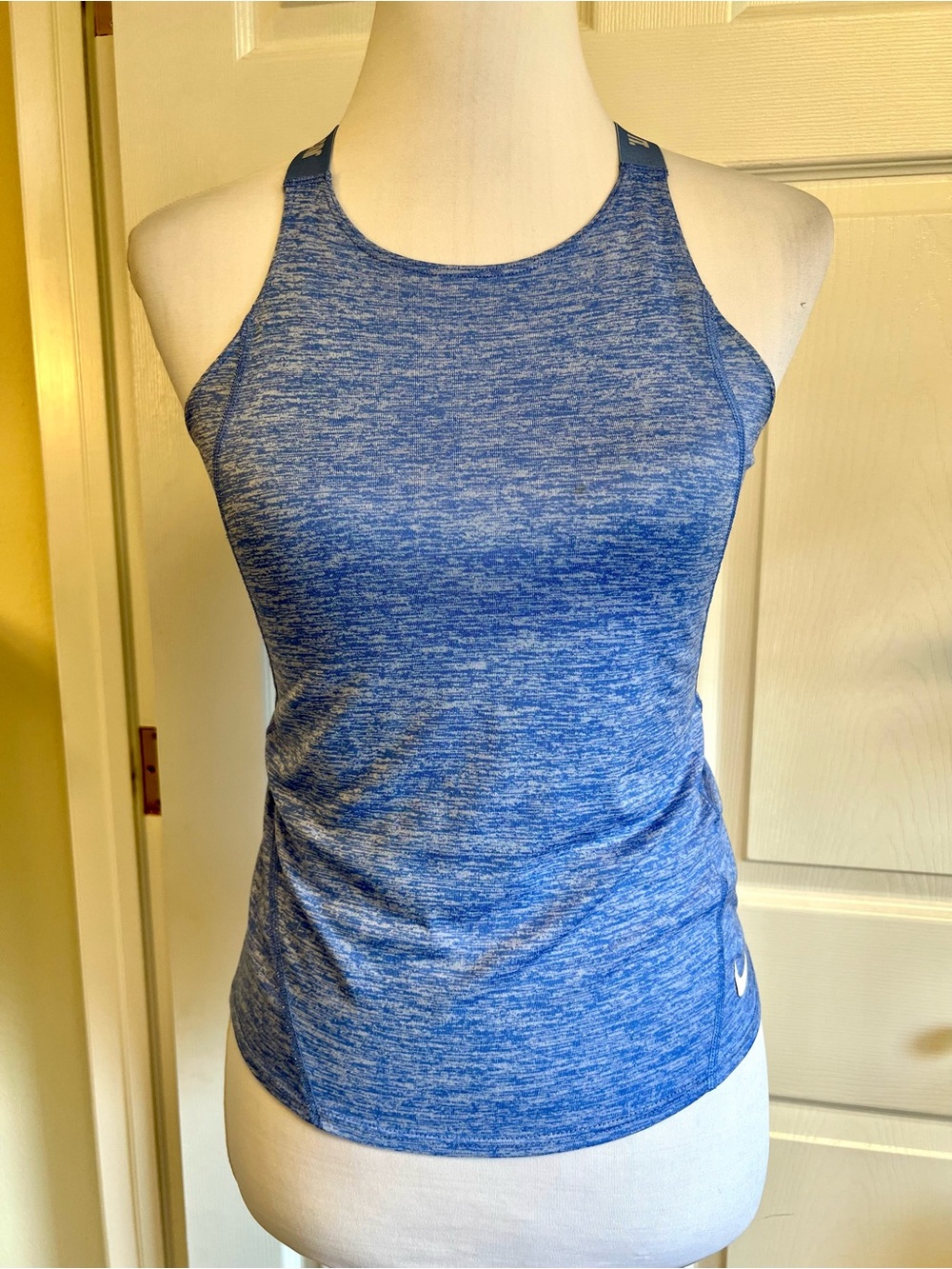 Nike Heathered Royal Blue Racerback Tank